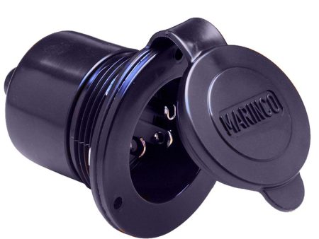 Marinco Marine On-Board Hard Wired Charger Inlet - 15Amp - Black - 150BBI Hot on Sale