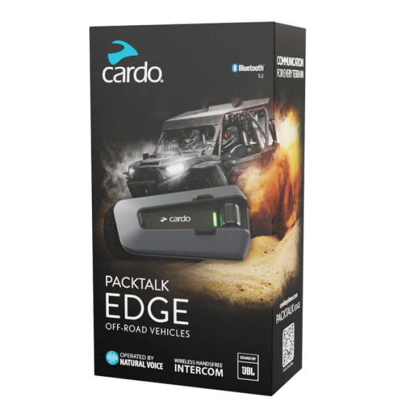 Cardo Packtalk Edge Bluetooth Headset Single ORV Edition Online