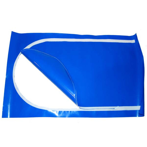 30 x 36 Blue Shrink Wrap Zipper Access Door CASE OF 6 Online Hot Sale