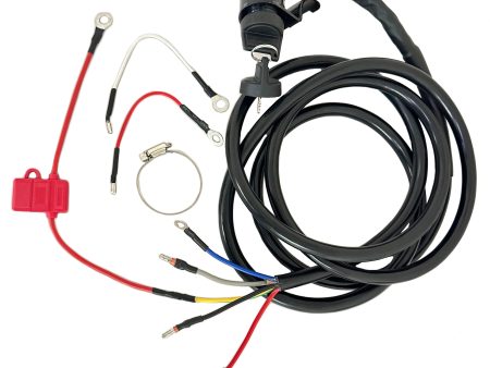 14ft Wiring Harness w Keyswitch & Mount for HF Predator (Limo Carts) Online now