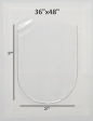 36 X 48 White Shrink Wrap Zipper Access Door Online Hot Sale