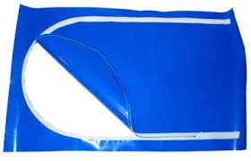 36 x 48 Blue Shrink Wrap Zipper Access Door CASE OF 12 Cheap