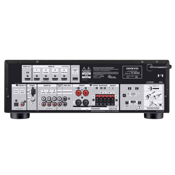 Onkyo TX-SR494 - 7.2-Channel AV Receiver Supply