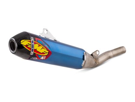 FMF Titanium Anodized Factory 4.1 With Carbon Cap YZ250F FX Online now