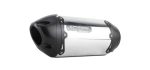 Suzuki Hayabusa (2008-2020) Dual S1R Black Aluminum Slip-On - Part Number 005-1930406DS1B Online now